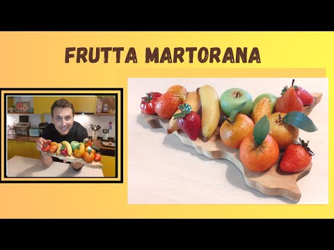Frutta Martorana -  Ricetta Pasta di Mandorle - Pasta Reale