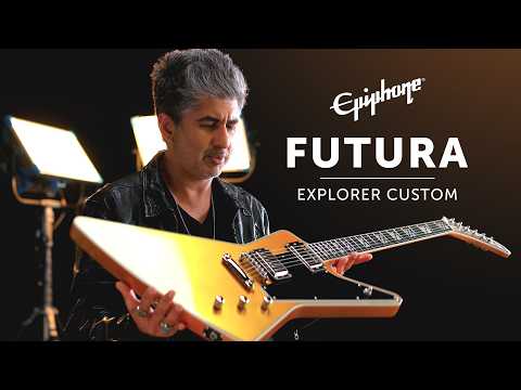 Epiphone Futura Explorer Custom Dragonfly Shift