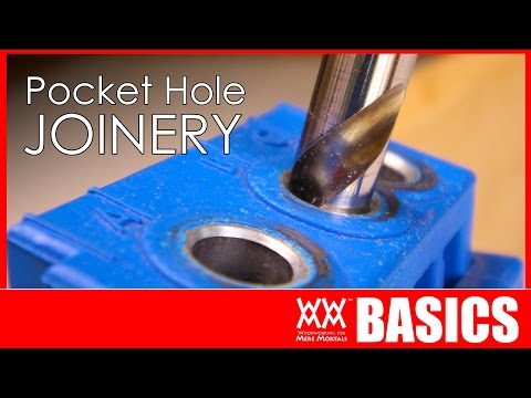 Beginner's guide to pocket hole joinery | WOODWORKING BASICS