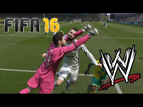 FIFA 16 Fails - With WWE Commentary #14