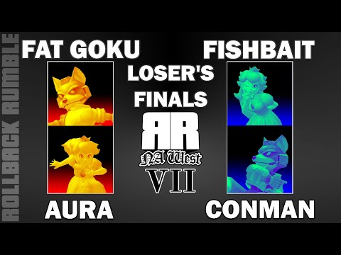 FatGoku & Aura vs Fishbait & Conman | Loser's Finals | Rollback Rumble: NA West VII Teams