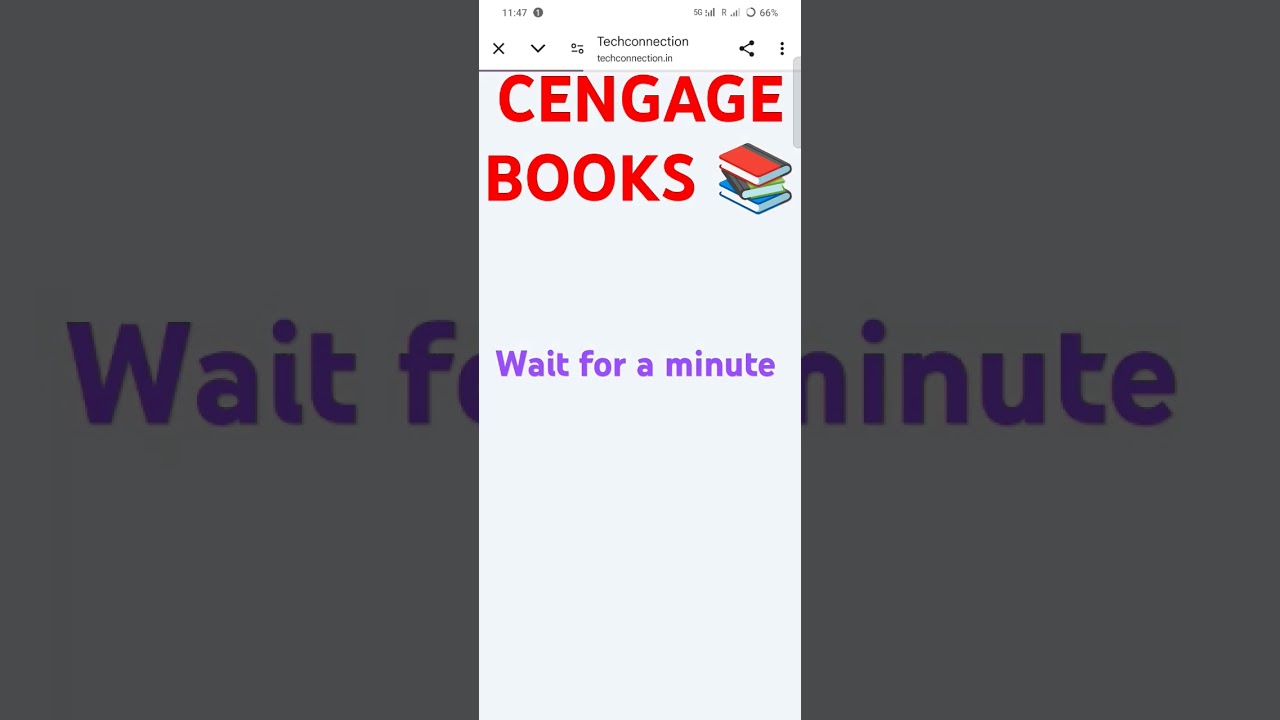 Here you will find cengage books for free