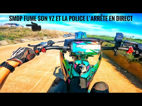 Smdp smokes his Yz125 doing a wheelie for my birthday ✊🏼 🥳 / The police stopped his crazy antics ...