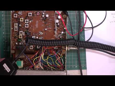 Audioline 341 CB27/81 UK FM CB radio - extensive repair