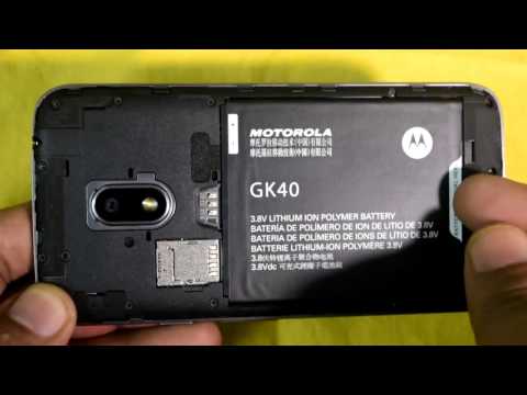 How to Insert Simcard and SD card in Moto G4 Play