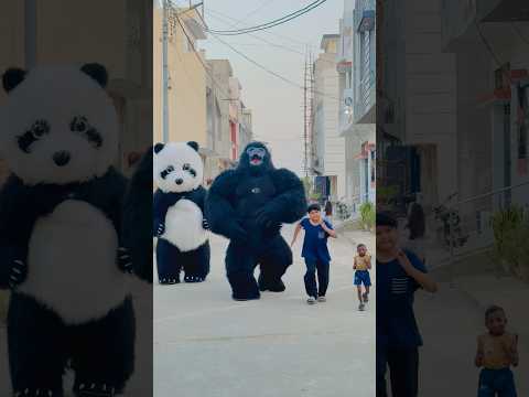 Panda 🐼 peecha ku reh gya😳😂 #funny #comedyforever #comedy #comedymove