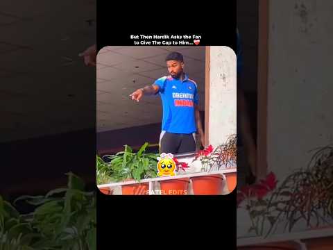Kindness of Hardik Pandya ❤️‍🩹 #hardikpandya