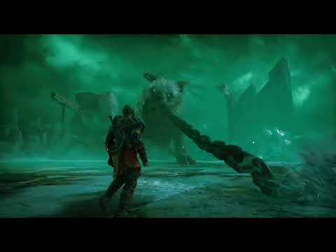 Kratos vs Fenrir  Showdown of the Gods GOD OF WAR - 4K 60FPS
