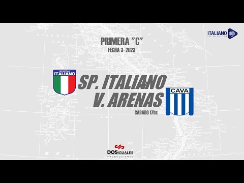 Sp. Italiano vs Victoriano Arenas en VIVO - Fecha 3 - Torneo Primera C - 2023