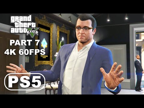 GRAND THEFT AUTO 5 PS5 Gameplay Walkthrough Part 7 - GTA 5 PS5 Ultra Graphics 4K 60FPS