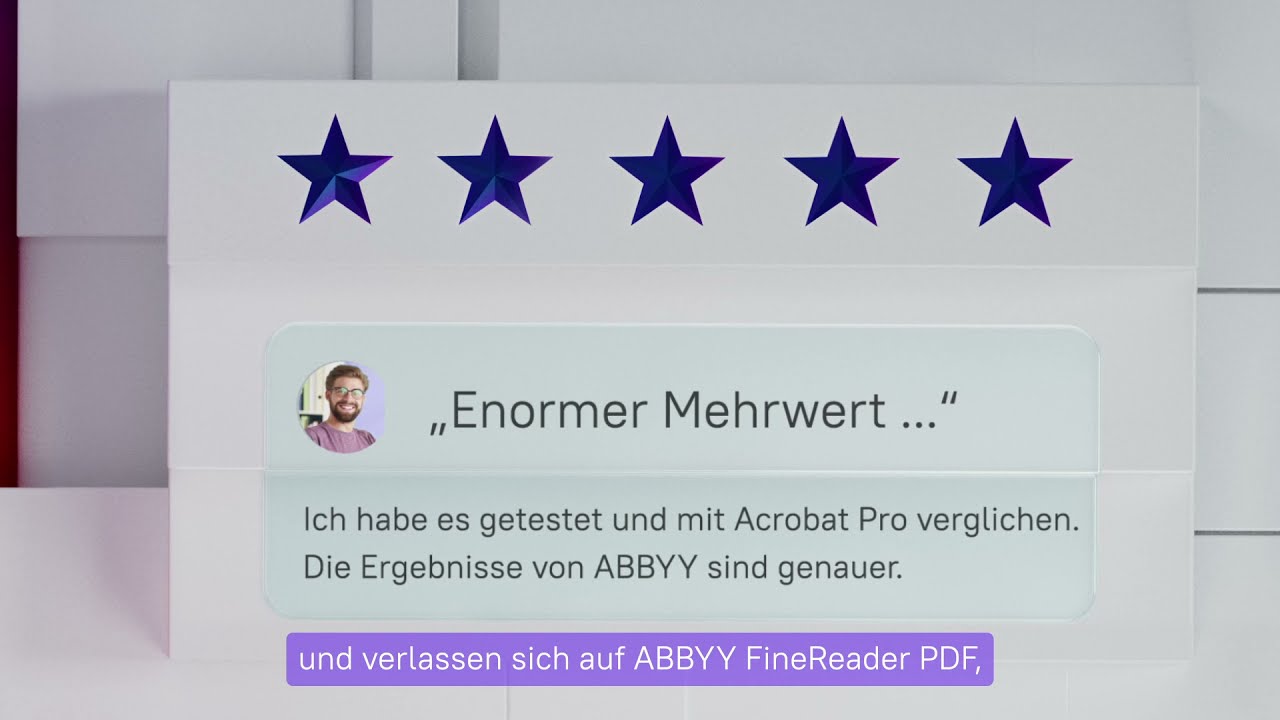 ABBYY FineReader PDF for MAC ESD, abonnement, utilisateur unique, 1 an