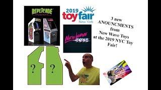 2019 NYC Toy Fair New Wave Toys 3 Product Announcements