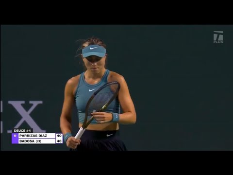 4. Badosa, Indian Wells, R2 & R3, 2023