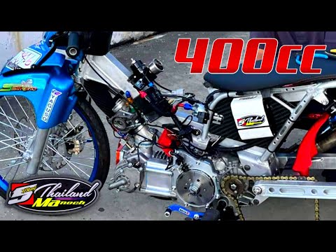 Wave400cc SuperOpen by. Manoch Service | For The Thailand Grand Drag Race @Dec.24-26 2021.