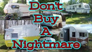 10 Rules for Buying a USED RV