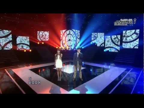 [110911] SBS Inkigayo: G.O&HyoLyn - That Man That Woman