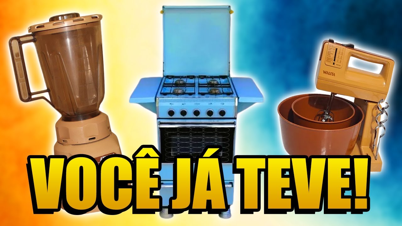 30 Eletrodomésticos dos Anos 80 e 90 que Você Já Teve!