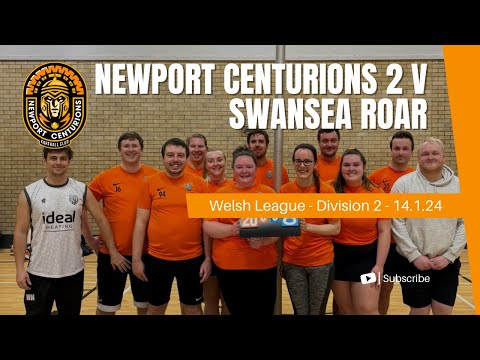 Newport Centurions 2 v Swansea Roar - 14.1.24 - Highlights