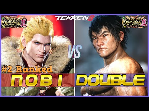 T8 ▰ NOBI (#2 Ranked Steve) Vs DOUBLE (Law) ▰ Tekken 8 High Level Gameplay
