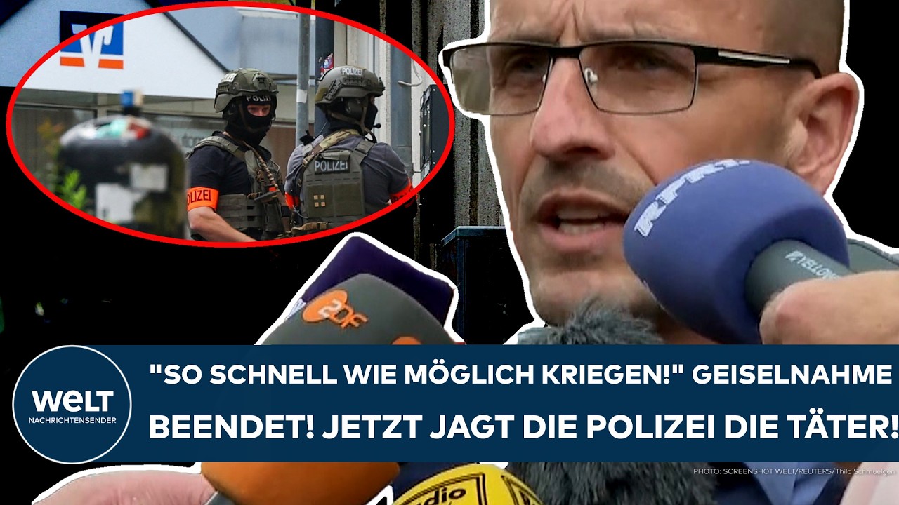 SINZIG: "So schnell wie möglich kriegen!" Geiselnahme beendet! Jetzt jagt die Polizei die Täter!