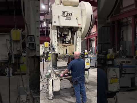 1969 BLISS C-110 PRESSES, O.B.I., FLYWHEEL, (Single Crank) | Diamond Jack Machinery, Inc. (1)