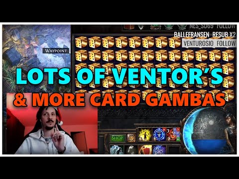 [PoE] Big Ventor's gamba & more cards - Stream Highlights #679