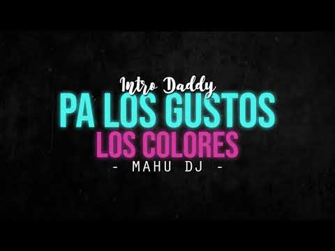 INTRO DADDY + PA LOS GUSTOS LOS COLORES ♪♫ MAHU DJ