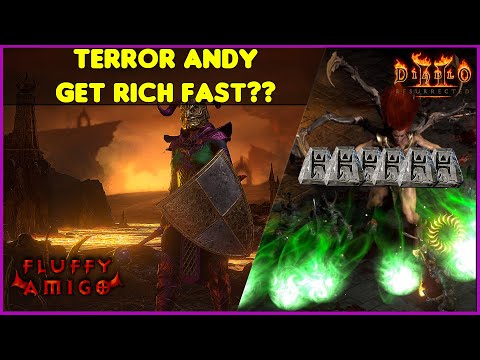 Get RICH FAST Season 3 Terror Zone Andariel?? - Diablo 2 Resurrected