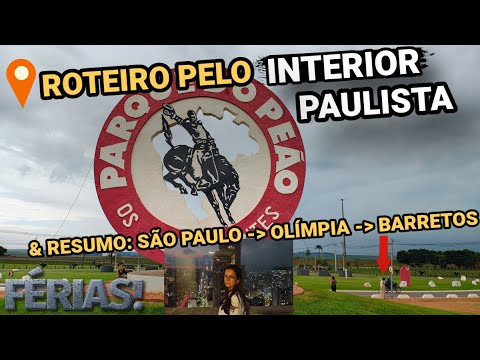 DO AGITO DA CIDADE DE SÃO PAULO À TRANQUILIDADE DO INTERIOR | NOSSA VIAGEM DE OLÍMPIA P/ BARRETOS-SP