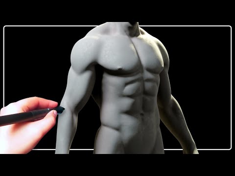Sculpting a Full Male Character - Part 2: Arms | Blender 3D