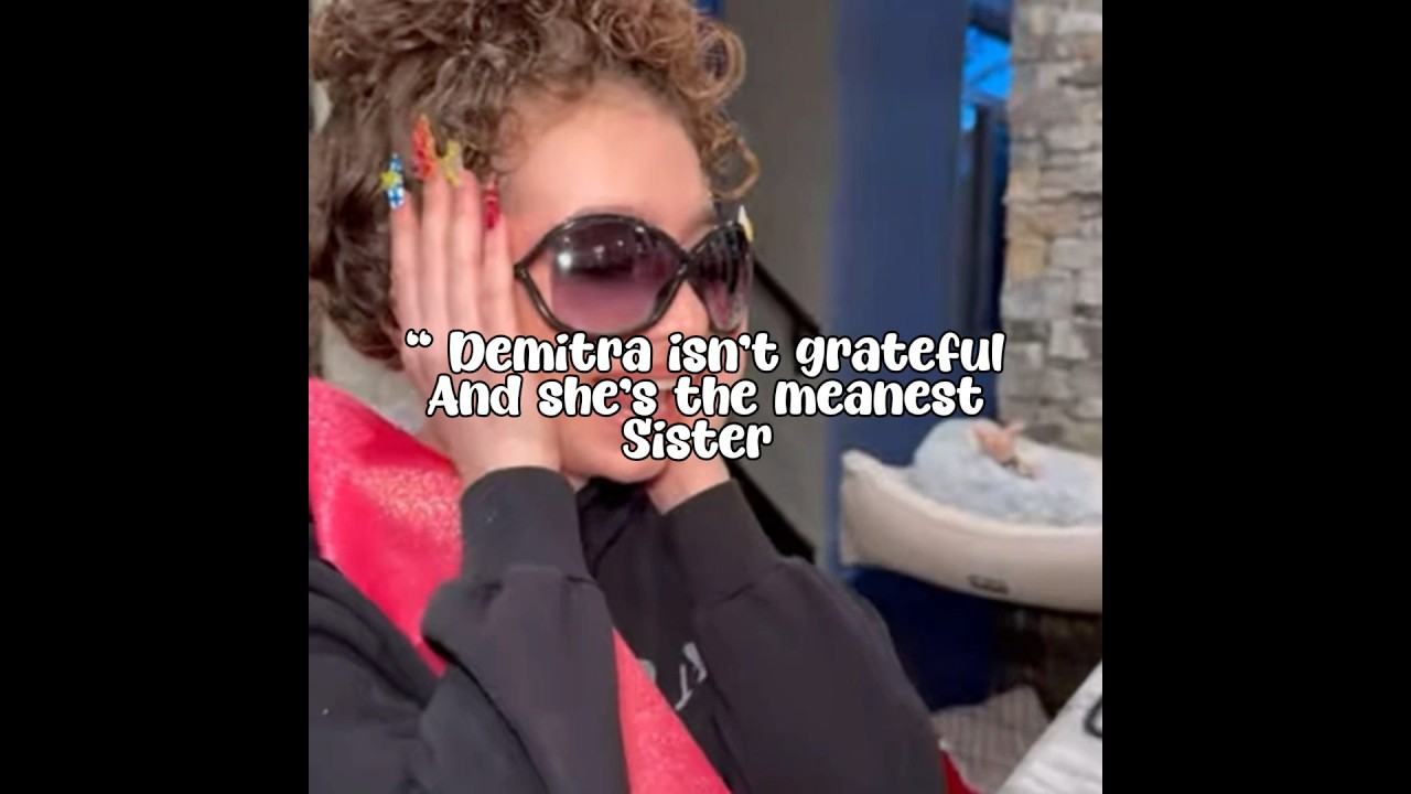 Demitra actually the sweetest 🥹🫶🏻 || happy bdayyy #kalogerasisters #demitrakalogeras #fyp #shorts