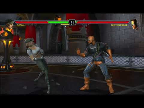 MK VS DC Battles Sonya VS Deathstroke