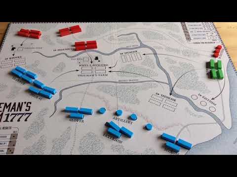 The Battle of Freeman's Farm - 1777 (First Saratoga)