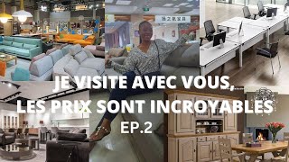 Dans Le Plus Grand Marché Des Meubles En Chine - Un Salon Complet À 500$ – Du Jamais Vu ! P:2/10