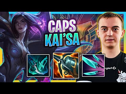 CAPS IS SO CLEAN WITH KAI'SA ADC! | G2 Caps Plays Kai'sa ADC vs Swain!  Season 2023