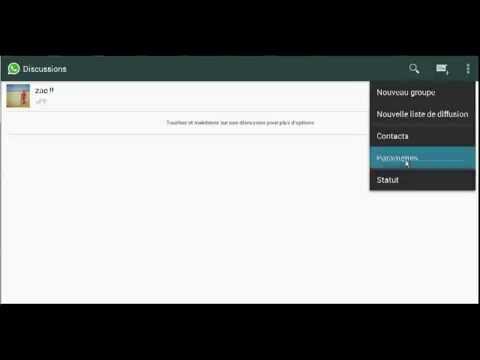 comment trouver whatsapp sur android