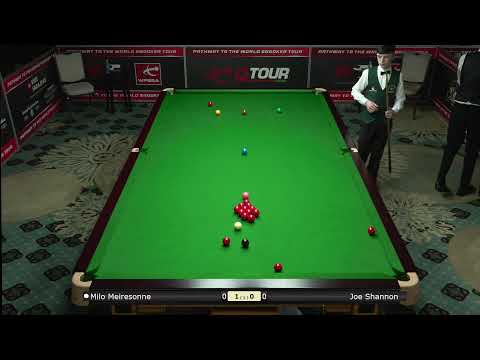 European Snooker Championships - U18 Groups: Mykhailo Larkov vs Christian Richter