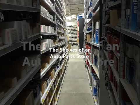 The Shelves of an Auto Parts Store #autorepair #autoparts