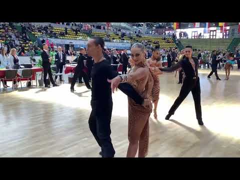 WDSF 2023 Frankfurt - SAMBA - Egor & Mie (45/DEN) vs Andrei & Alexandra (68/GER) Hessen tanzt -