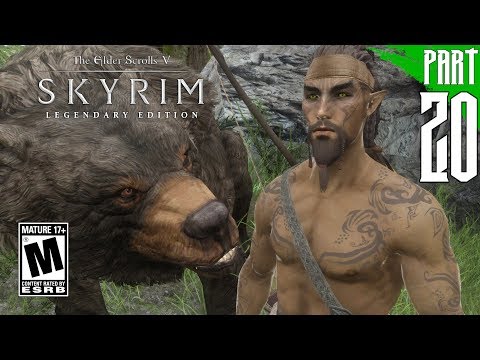 【SKYRIM 200+ MODS】Wood Elf Gameplay Walkthrough Part 20 [PC - HD]