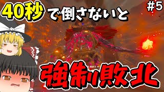 【全裸＆ハート3つ】40秒で支度しな(討伐)part5【ブレワイ】【ゆっくり実況】