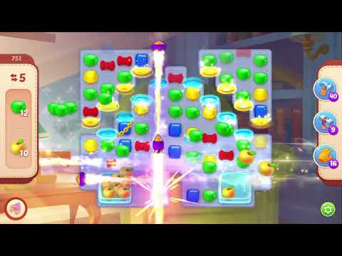 Homescapes 751 Level - 15 moves - NO BooSTERS