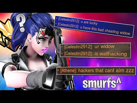 My TEAM threw the game cause they thought I was Cheating/Hacking on Widowmaker - Overwatch