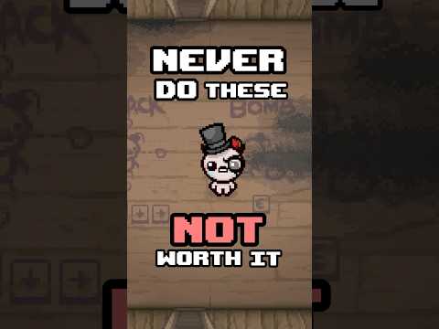 NEVER Do These Challenges In Isaac. EVER #thebindingofisaacrepentance