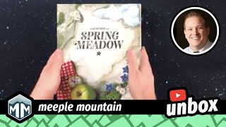 Spring Meadows - Unboxing - Boardgame Brody
