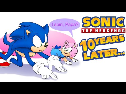 Spin Dash Lesson: Sonic 10 Years Later - Comic Dub Compilation [E-vay]