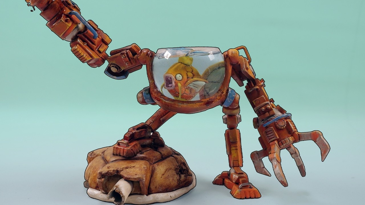 I built a Battlesuit for Magikarp