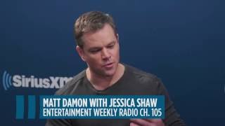 What Happens When Matt Damon Punches a Stuntman? // SiriusXM // Entertainment Weekly