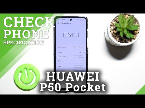 How to Check Phone Model on HUAWEI P50 Pocket