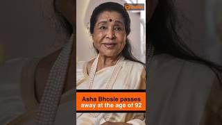 Legendary singer Asha Bhosle Passes Away at the age of 92
